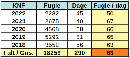 KNF fugle dag 18 22