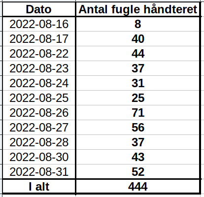 KNF ultaug2022 fangster dag