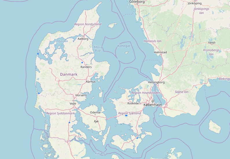 2018 12 04 1998 Solvhejre obs. steder DOFbasen af Dansk Ornitologisk Forening